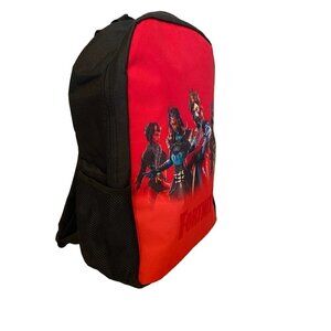 Fortnite School Gaming Lightweight Red Backpack 13" X 17"